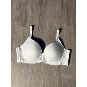 Prima Valentina Underwire Padded Push Up Bra 42D White NWOT